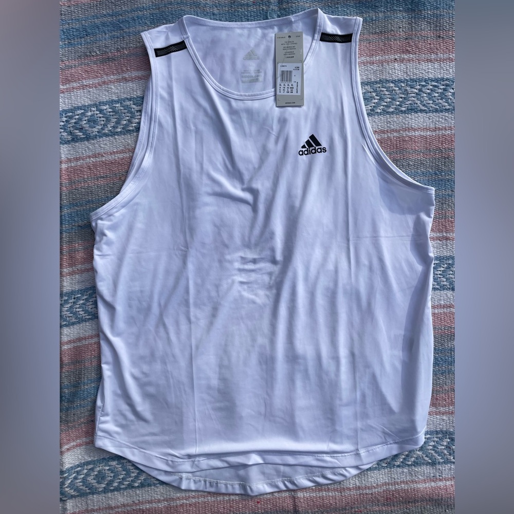 Women’s Adidas clima 365 white tank top
